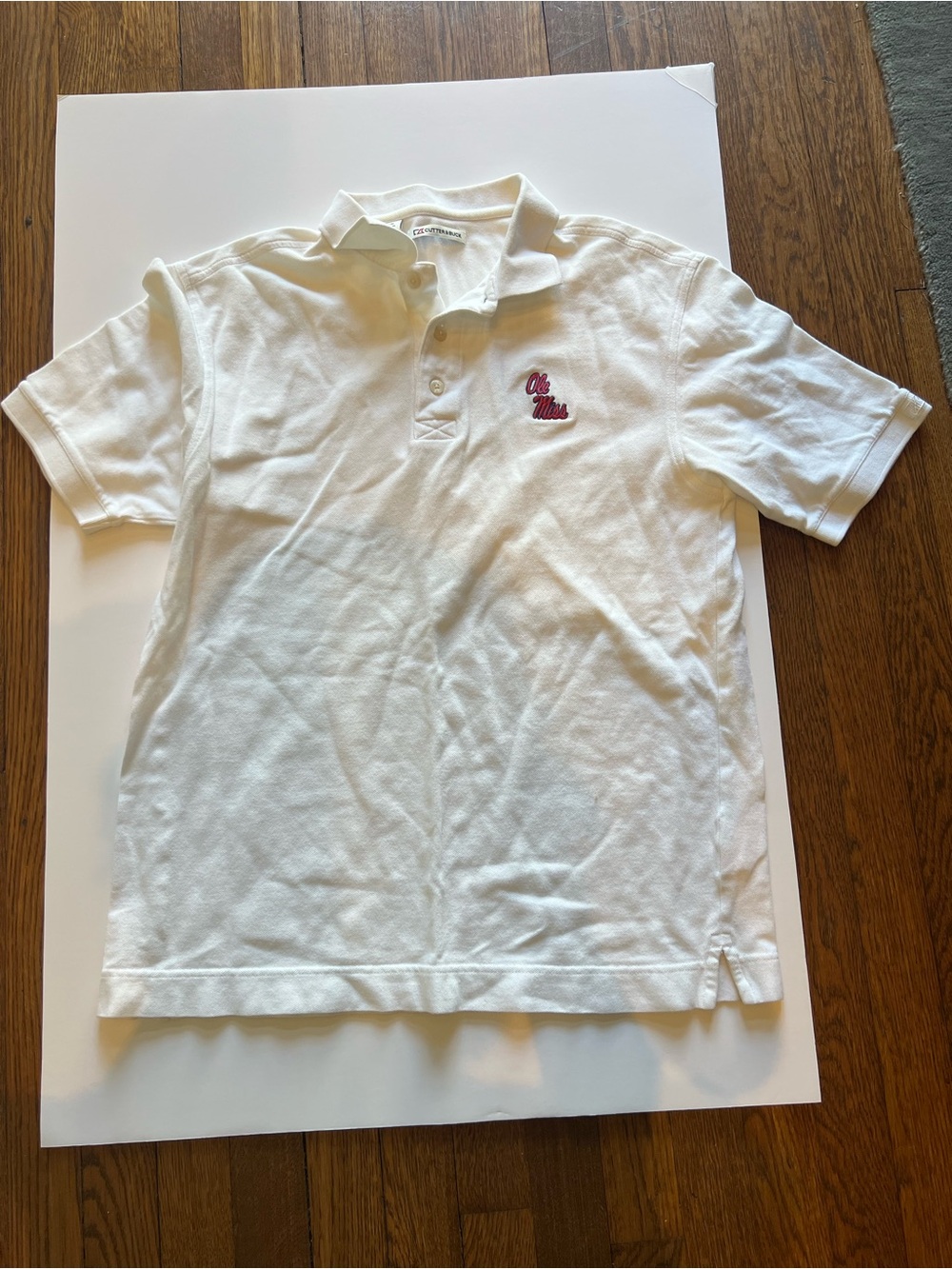 White Ole Miss Polo